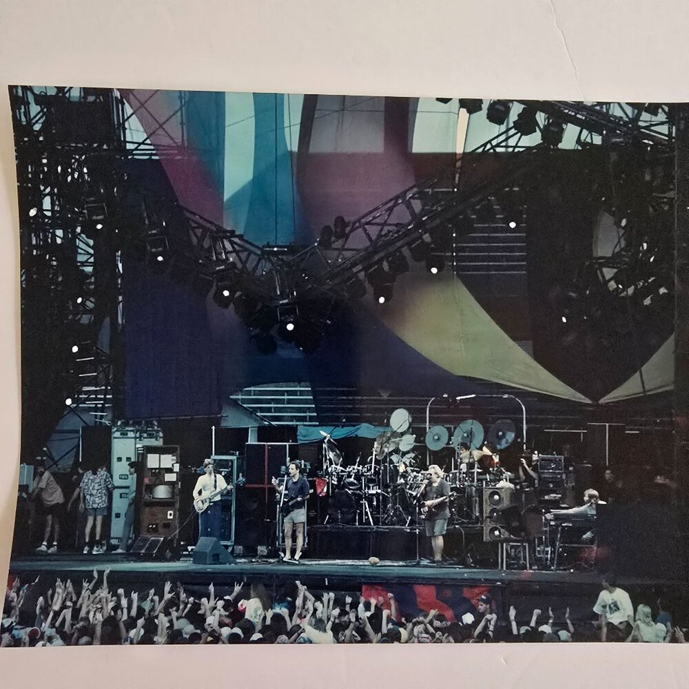 Grateful Dead Licensed Concert Photo By Rob Cohn Dead Images 1990s Live Band Per